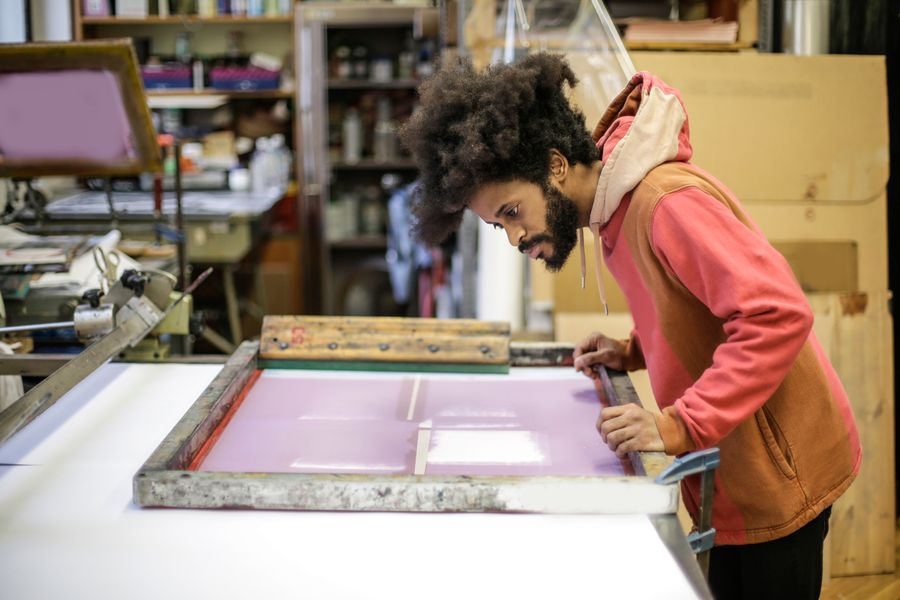 Serigrafia em camiseta
